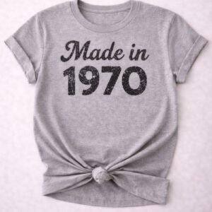 Made In Retro Birth Year Tee